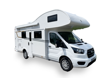 Kamper Luxury - eleganckie wnętrze z skórzanymi fotelami i nowoczesnym wyposażeniem